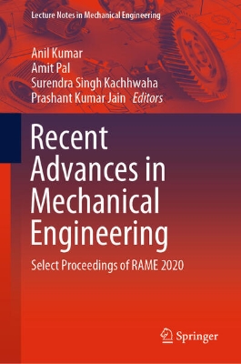 Bild von Recent Advances in Mechanical Engineering