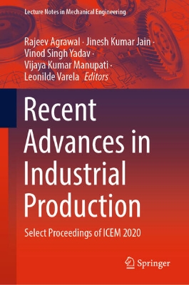 Bild von Recent Advances in Industrial Production (eBook)