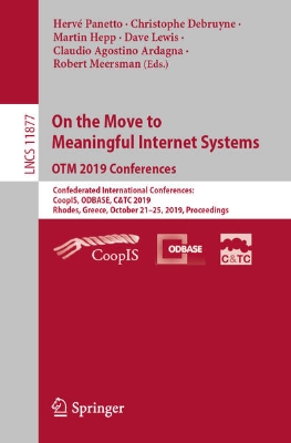 Bild von On the Move to Meaningful Internet Systems: OTM 2019 Conferences (eBook)