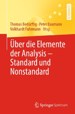 Bild von Über die Elemente der Analysis - Standard und Nonstandard (eBook)