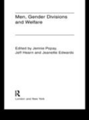 Bild von Men, Gender Divisions and Welfare (eBook)