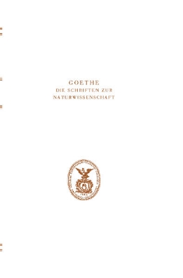 Bild von Goethe. Die Schriften zur Naturwissenschaft (Leopoldina)