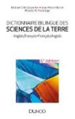 Bild von Dictionnaire bilingue des sciences de la Terre - 6e éd (eBook)