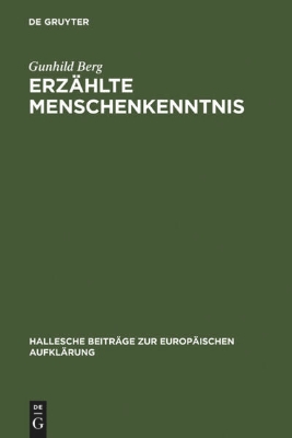 Bild von Erzählte Menschenkenntnis (eBook)