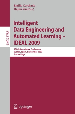 Bild von Intelligent Data Engineering and Automated Learning - IDEAL 2009 (eBook)