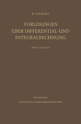 Bild von Vorlesungen über Differential- und Integralrechnung (eBook)