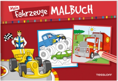 Bild zu Mein Fahrzeuge-Malbuch