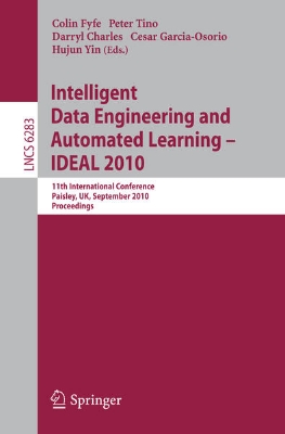 Bild von Intelligent Data Engineering and Automated Learning -- IDEAL 2010 (eBook)