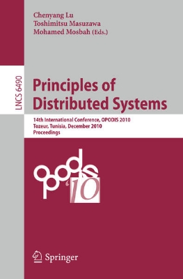 Bild von Principles of Distributed Systems (eBook)