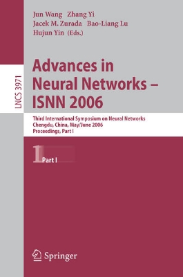 Bild von Advances in Neural Networks - ISNN 2006 (eBook)