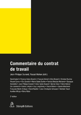 Bild von Commentaire du contrat de travail (eBook)