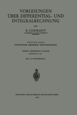 Bild von Vorlesungen über Differential- und Integralrechnung (eBook)