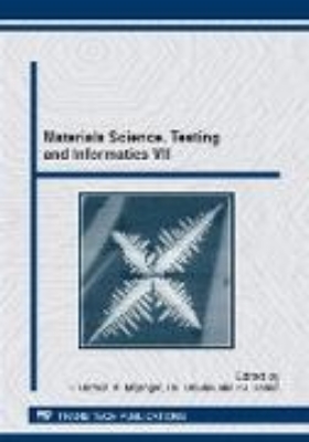 Bild von Materials Science, Testing and Informatics VII (eBook)