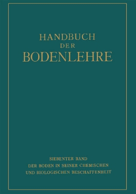 Bild von Der Boden in Seiner Chemischen und Biologischen Beschaffenheit (eBook)