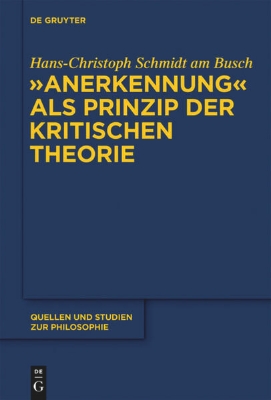 Bild von "Anerkennung" als Prinzip der Kritischen Theorie (eBook)