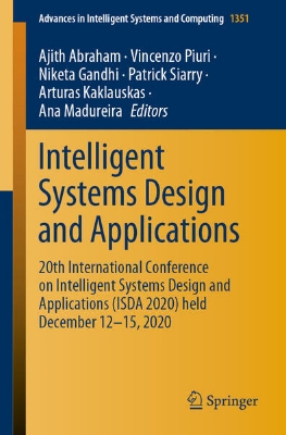 Bild von Intelligent Systems Design and Applications (eBook)