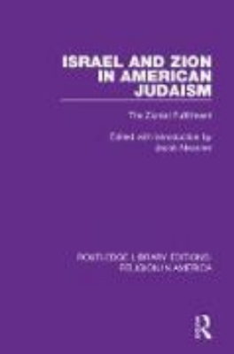 Bild von Israel and Zion in American Judaism (eBook)