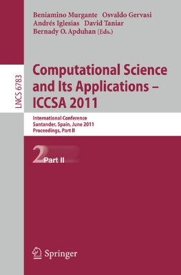 Bild von Computational Science and Its Applications - ICCSA 2011 (eBook)