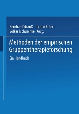 Bild von Methoden der empirischen Gruppentherapieforschung (eBook)