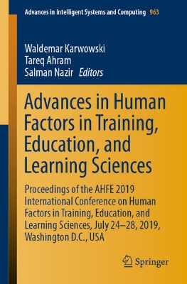 Bild von Advances in Human Factors in Training, Education, and Learning Sciences (eBook)