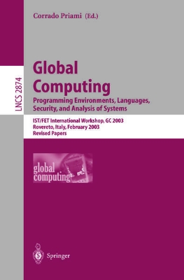 Bild von Global Computing. Programming Environments, Languages, Security, and Analysis of Systems (eBook)