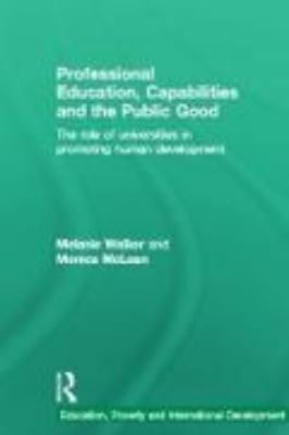 Bild von Professional Education, Capabilities and the Public Good