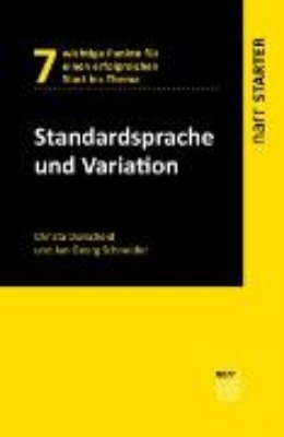 Bild von Standardsprache und Variation (eBook)