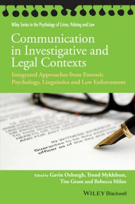 Bild von Communication in Investigative and Legal Contexts (eBook)