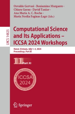 Bild von Computational Science and Its Applications - ICCSA 2024 Workshops (eBook)