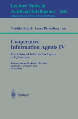 Bild von Cooperative Information Agents IV - The Future of Information Agents in Cyberspace (eBook)