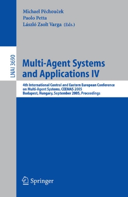 Bild von Multi-Agent Systems and Applications IV (eBook)