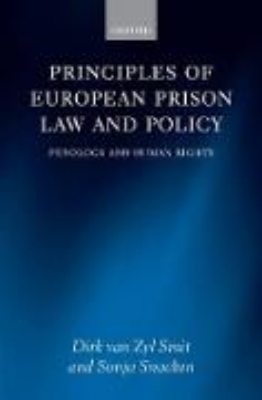 Bild von Principles of European Prison Law and Policy