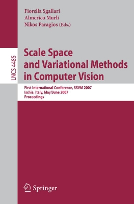 Bild von Scale Space and Variational Methods in Computer Vision (eBook)