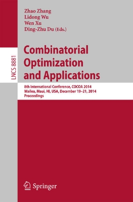 Bild von Combinatorial Optimization and Applications (eBook)