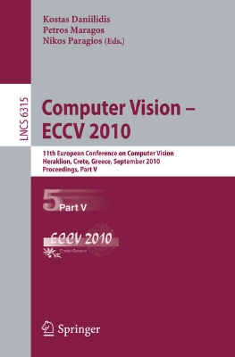 Bild von Computer Vision -- ECCV 2010 (eBook)